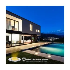 ALEDECO Paquete de 4 luces LED de bajo voltaje de 3 W y 12_4