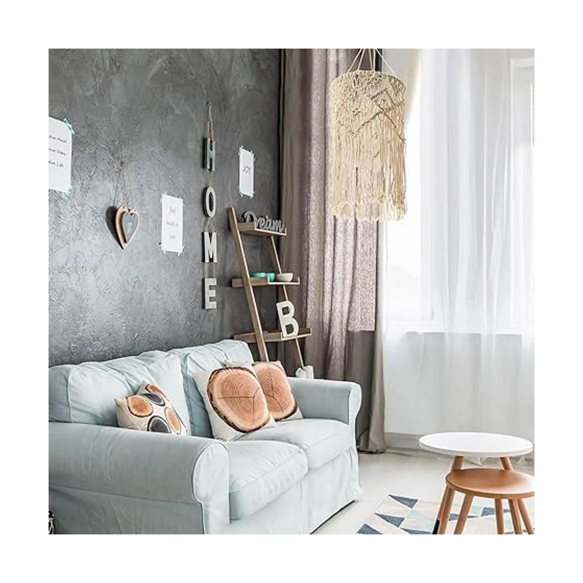 Lámpara colgante de techo para sala de estar dormitorio y_5