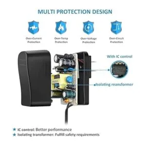 POWSEED 5V3A Adaptador de corriente alterna de repuesto_2