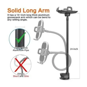 Soporte de teléfono sólido para automóvil y camión con_4
