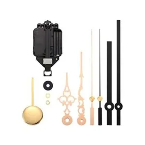 Hicarer Kit de movimiento de reloj de péndulo de cuarzo