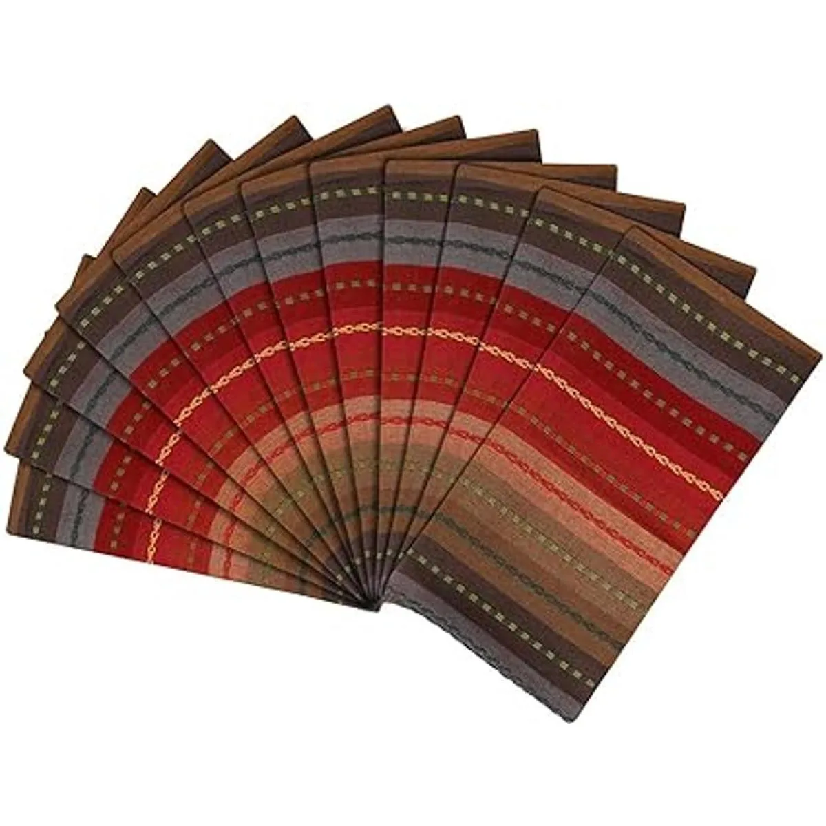 DG Collections Servilletas de tela juego de 12_2