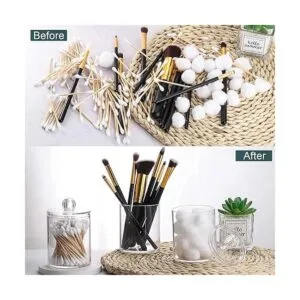 Tbestmax Paquete de 3 soportes de bolas de algodón de