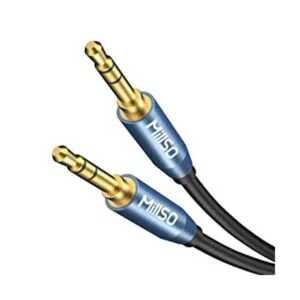 Cable de audio de 0.138 in 6.6 pies macho a macho_1