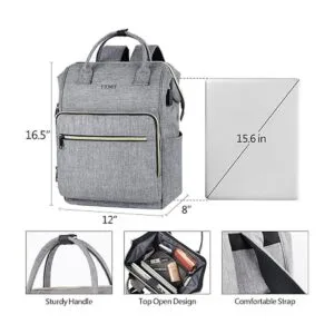 Mochila para portátil para mujeres y hombres mochila de_2