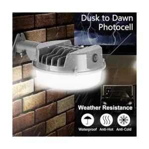 CINOTON Luz LED de granero de 42 W 5000 K luz diurna del_4