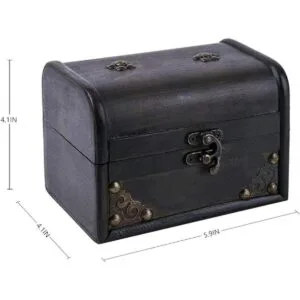 SICOHOME Caja del tesoro caja de cartas de tarot de 5.9_2