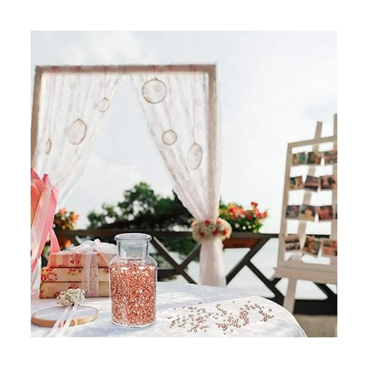 Hicarer Piedras de cristal acrílico para mesa de diamantes_5