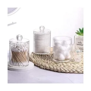 Tbestmax Paquete de 3 soportes de bolas de algodón de