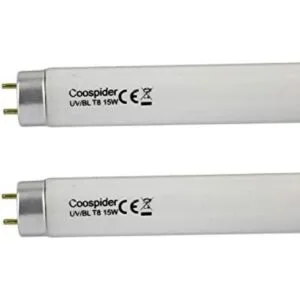 Paquete de 2 bombillas compactas UV BL CFL de 15 W para_1