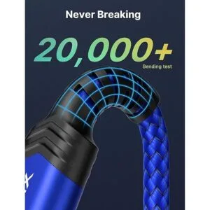 Cable USB C a USB C 10 pies6.6 pies3.3 pies JSAUX tipo_4