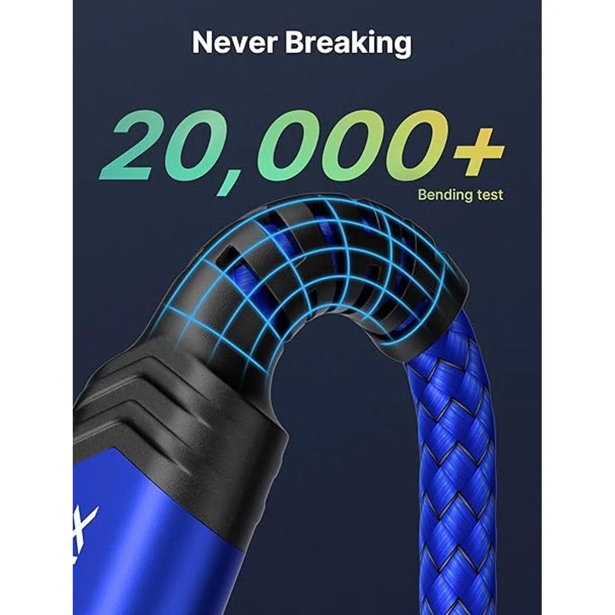 Cable USB C a USB C 10 pies6.6 pies3.3 pies JSAUX tipo_4