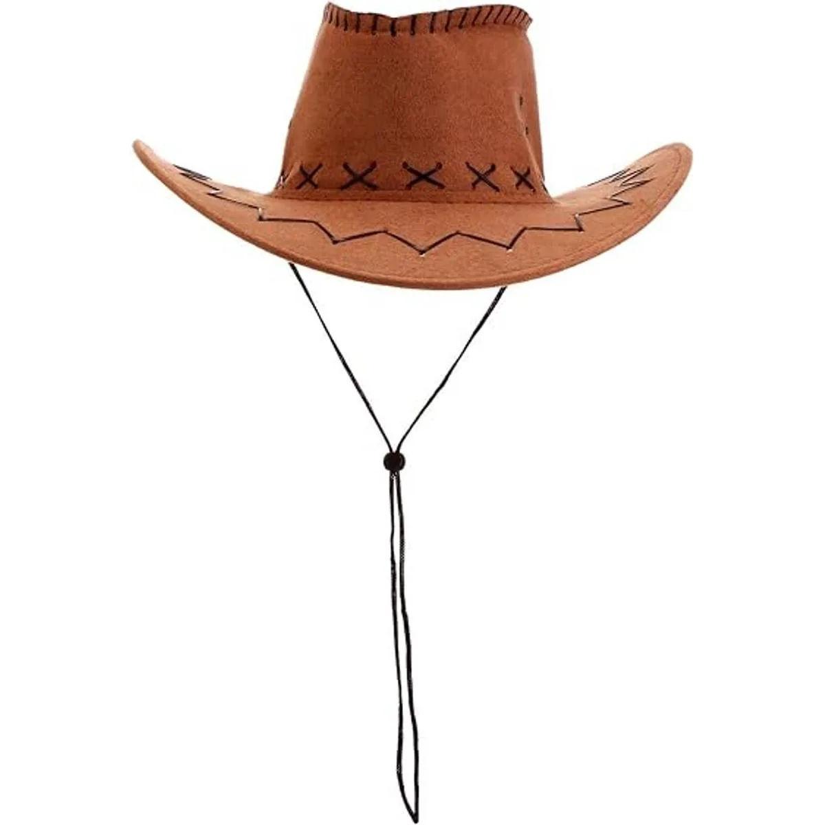 SATINIOR Sombrero de vaquero occidental con bandana 12_4