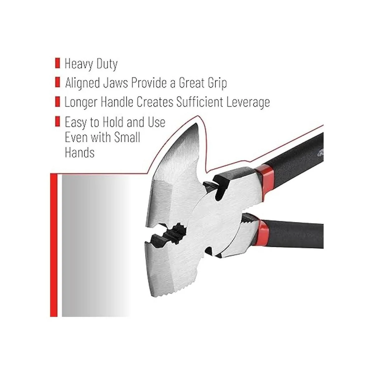 Bates alicates de cerca 10 pulgadas alicates de valla_3