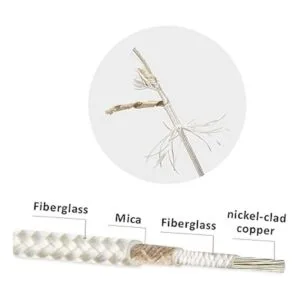 Bryne Cable de alta temperatura de mica 60 450 grados_4