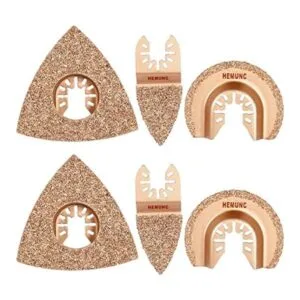 HEMUNC Juego de 6 hojas de sierra oscilantes universales_1