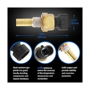 OTUAYAUTO 15326388 Sensor de temperatura de agua de repuesto_3