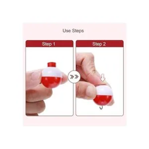 Syhood 50 piezas 1 pulgada Bobbers flotador Bobbers botón