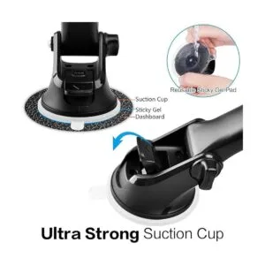 Soporte magnético para automóvil con brazo telescópico de