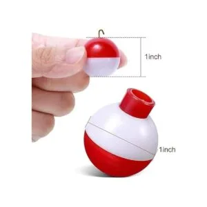 Syhood 50 piezas 1 pulgada Bobbers flotador Bobbers botón