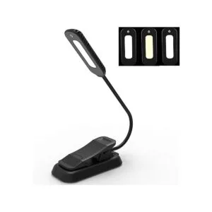 Luz de libro PERFECTDAY 12 LED USB recargable luz de_1