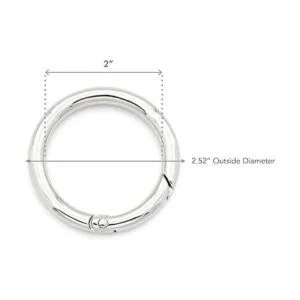 CRAFTMEMORE 2 piezas de 2 pulgadas de anillo tórico_2