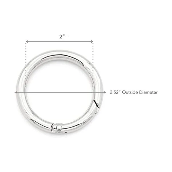 CRAFTMEMORE 2 piezas de 2 pulgadas de anillo tórico_2