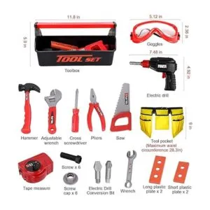 LOYO Juego de herramientas para niños juguete de_3