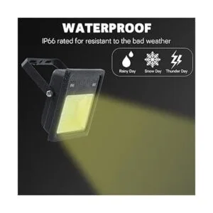 2 luces LED de 12 V CC 50 W 4500 lm 6500 K luz diurna_4