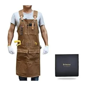 Briteree Delantales de carpintería para hombres regalo_1