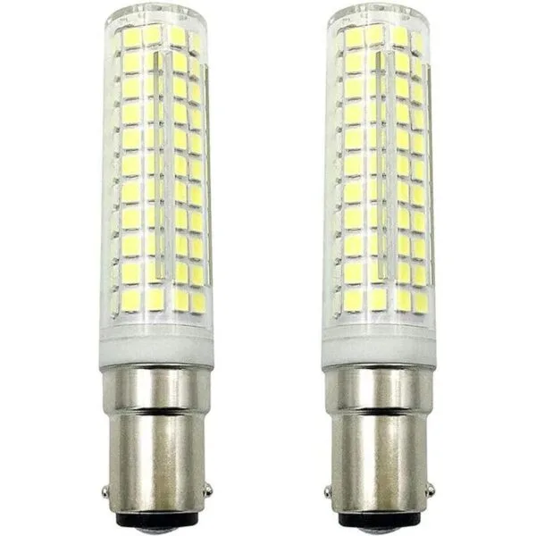 Lxcom Lighting BA15D Bombilla LED de maíz regulable 15W_1