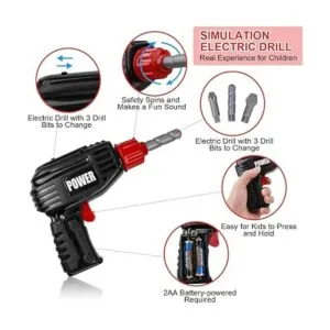 LOYO Juego de herramientas para niños juguete de_2