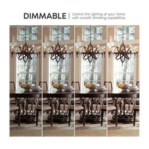 Luxrite Bombilla LED vintage equivalente a 60 W 550_6