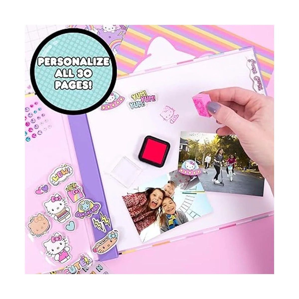 Hello Kitty lbum de recortes para manualidades todo en