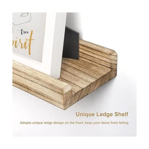 Emfogo Estantes de pared con repisa de madera de 16.9_2