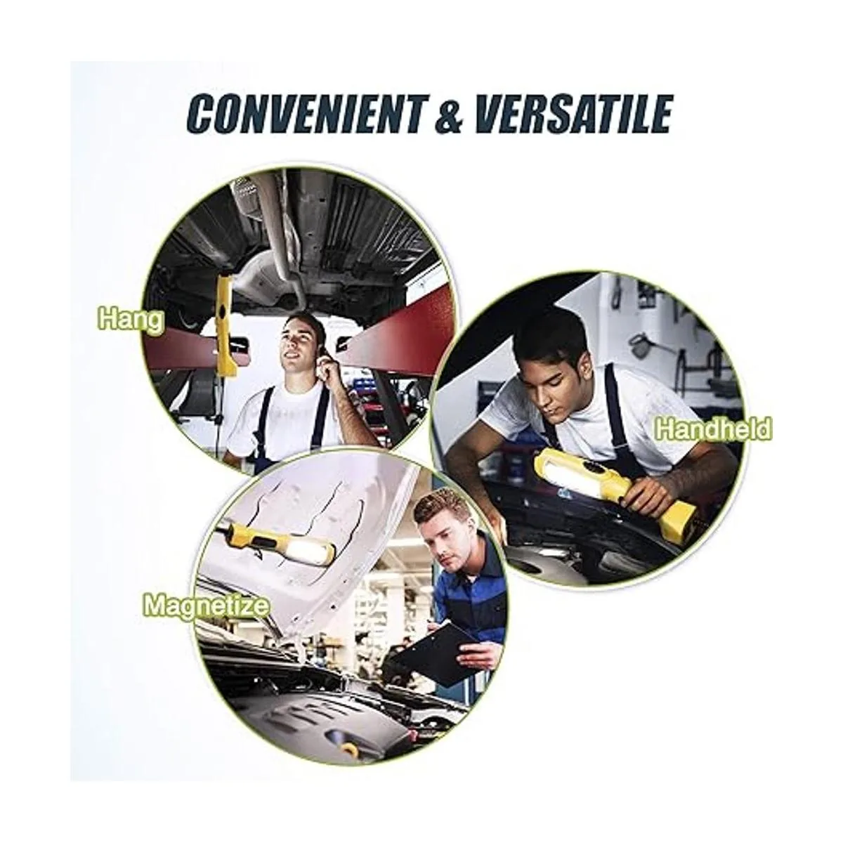 Luz de trabajo GearIT de LED COB calibre 16 SJTW cable_6