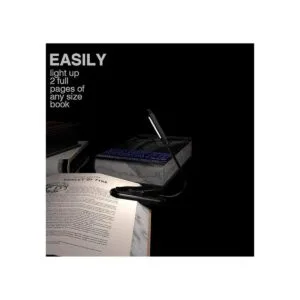 Luz de libro PERFECTDAY 12 LED USB recargable luz de_5
