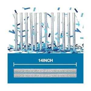 Battife 6 palitos de confeti de revelación de género_5