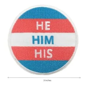 Parche bordado para planchar con texto en inglés My_2