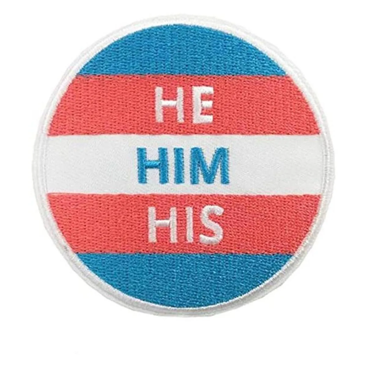 Parche bordado para planchar con texto en inglés My_1