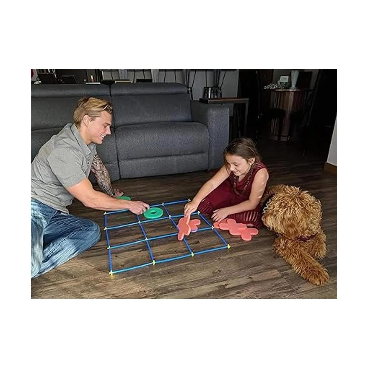 Juego de juegos de punta Tic Tac Tac Tac Tow de Rainbow_2