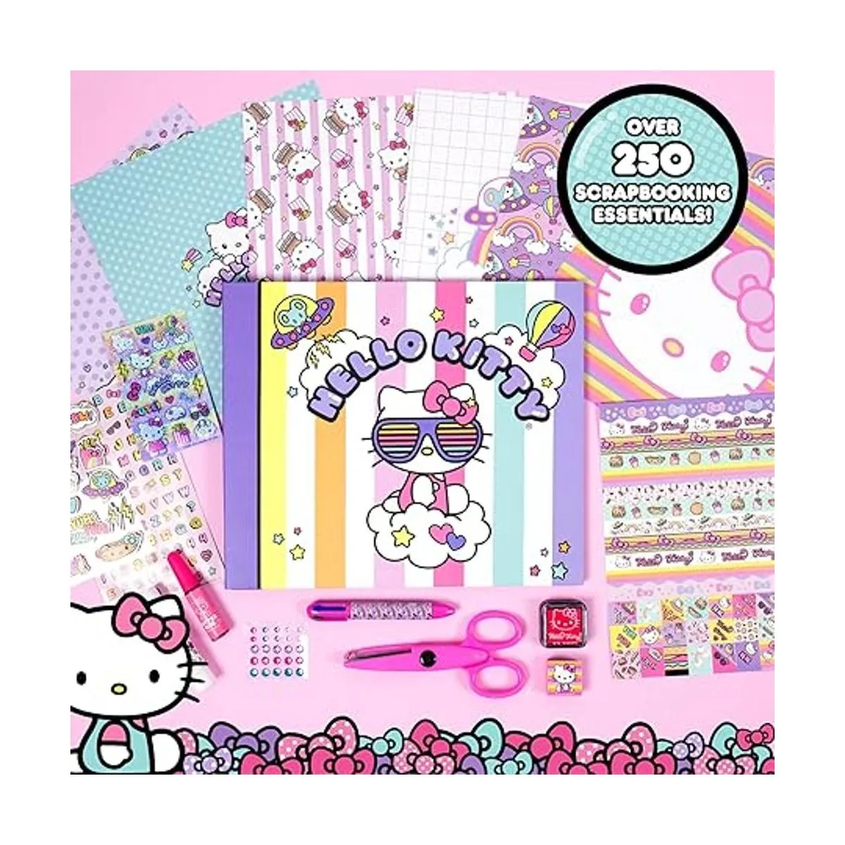 Hello Kitty lbum de recortes para manualidades todo en