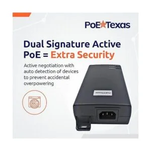 Gigabit IEEE 802.3bt PoE Inyector de doble firma con_6