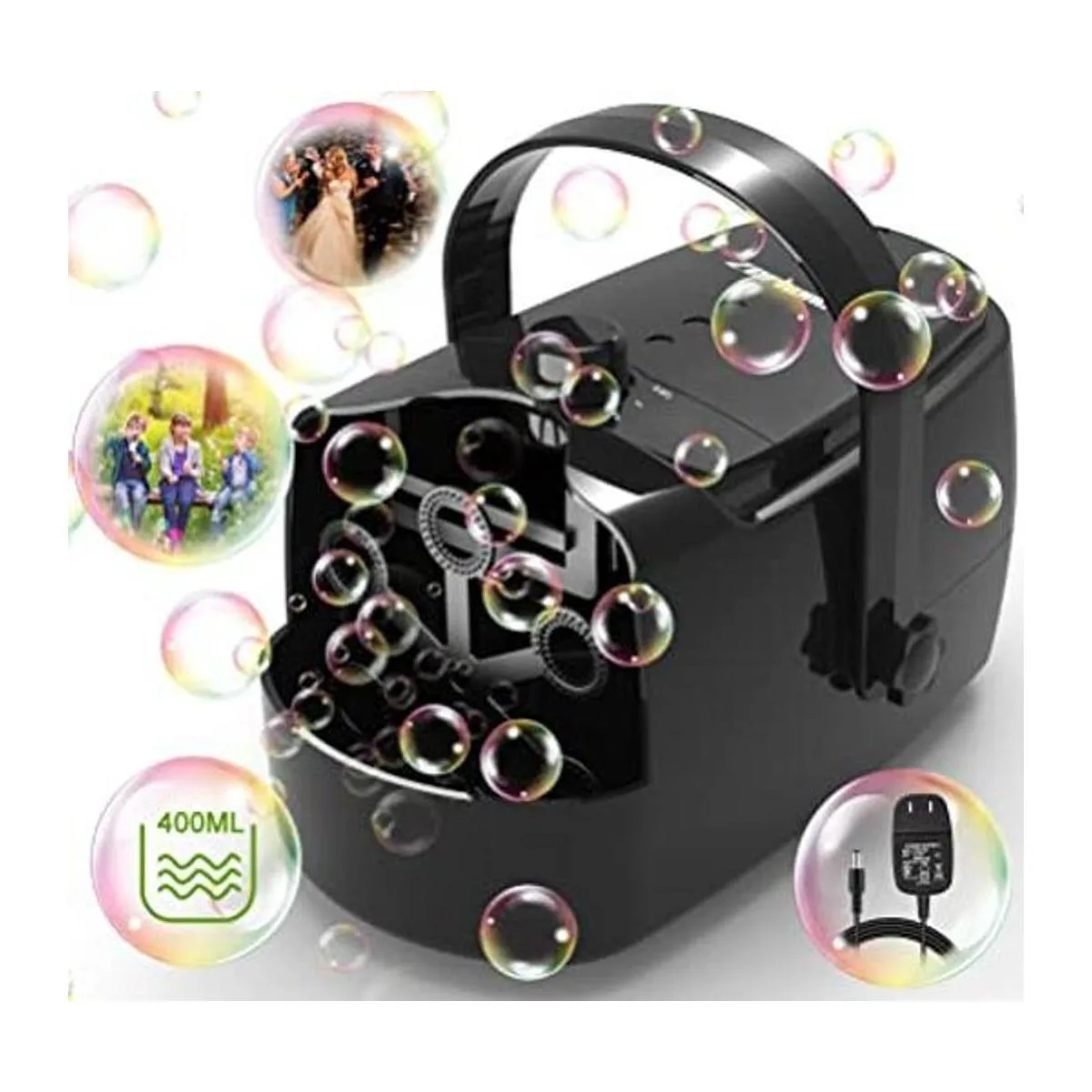 Máquina de burbujas duradera y automática soplador de_1