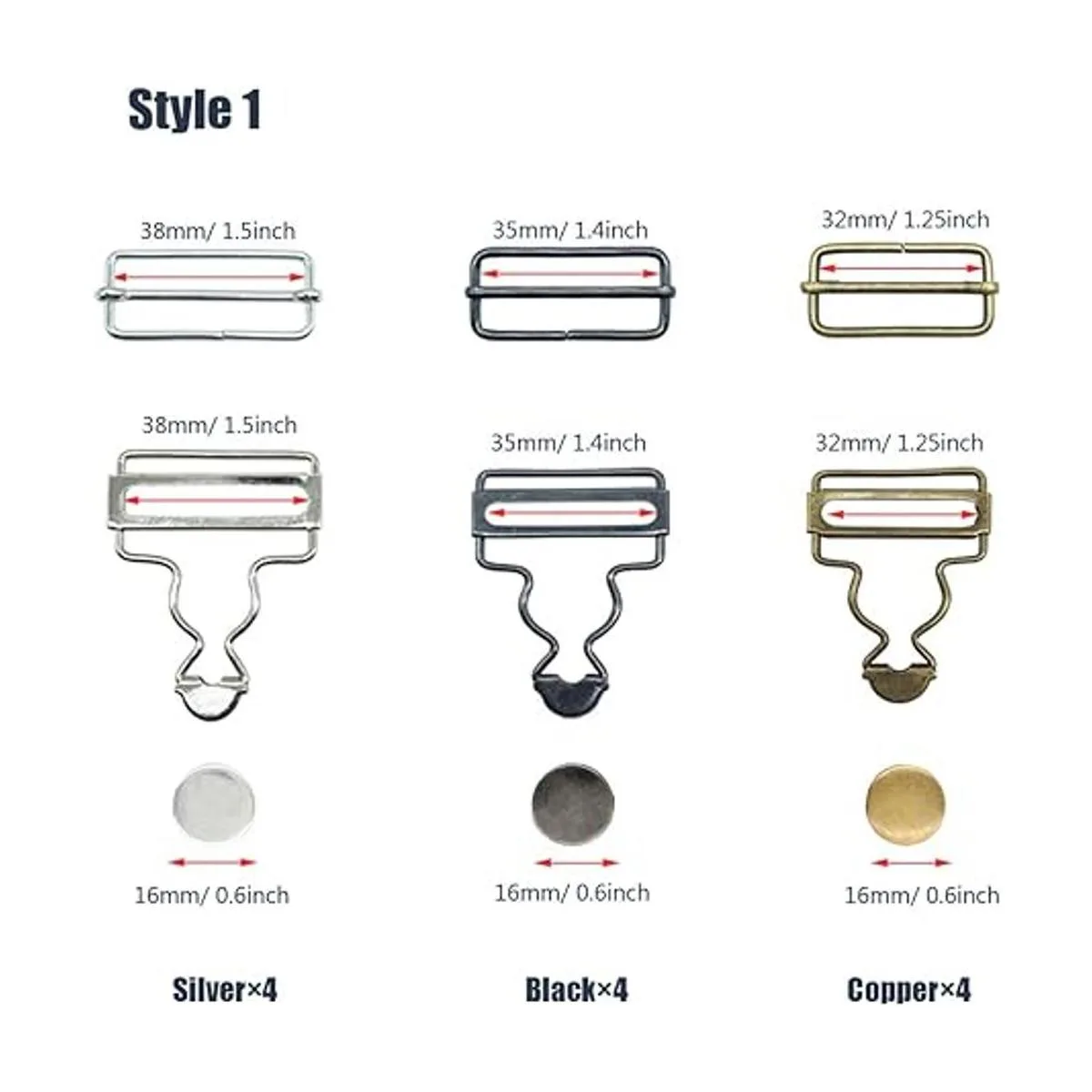 Hebillas de plástico de liberación Woohome y hebilla de