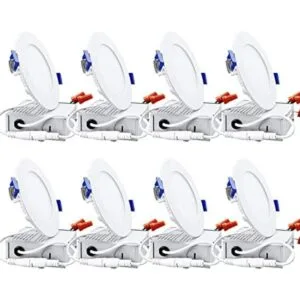 TORCHSTAR Basic Series Paquete de 8 luces LED empotrables_1