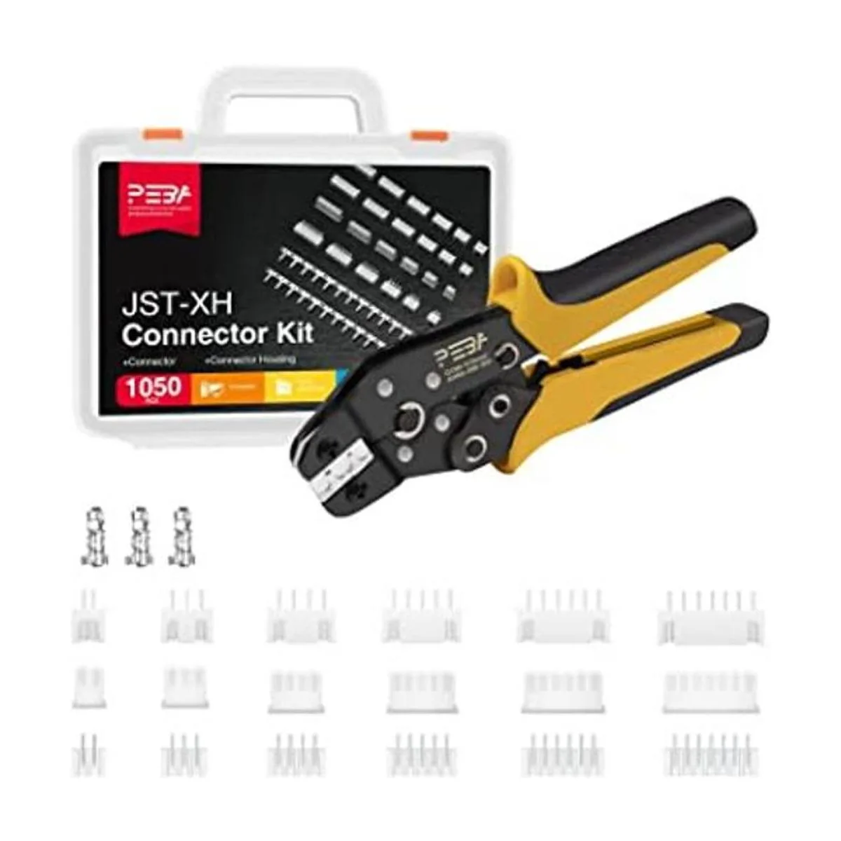 PEBA Kit de herramientas de crimpado JST XH Juego de