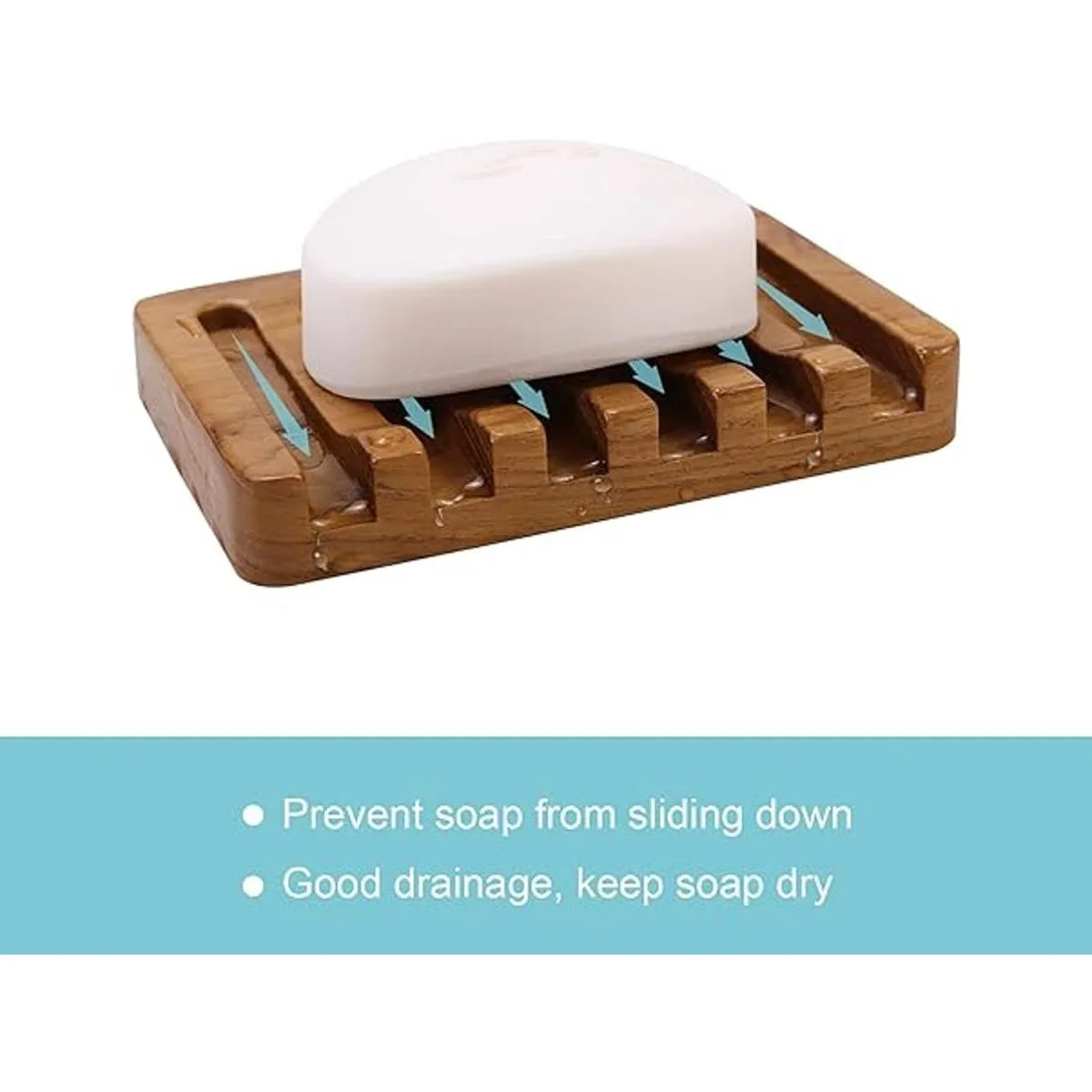 HTB Jabonera con diseño de cascada inclinada soporte_3