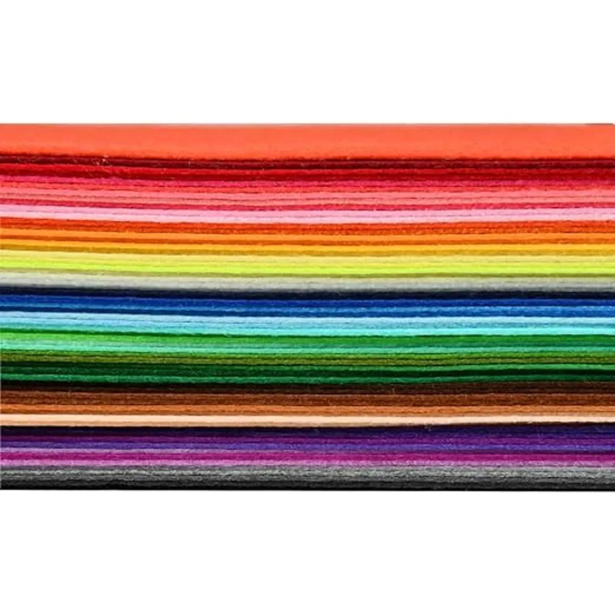 BUYGOO 60 hojas de tela de fieltro rígido 8 x 12