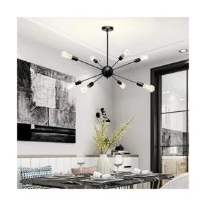 LEOOLS Bombilla LED Edison regulable de 10 W equivalente